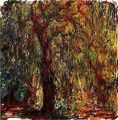 Saule pleureur, Claude Monet